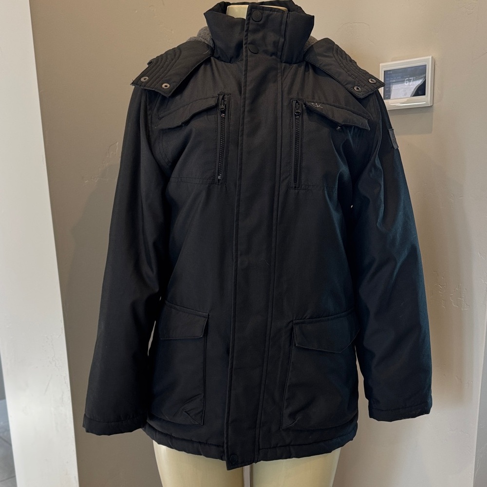 Calvin Klein Kids Black Winter Jacket coat size L (12-14)